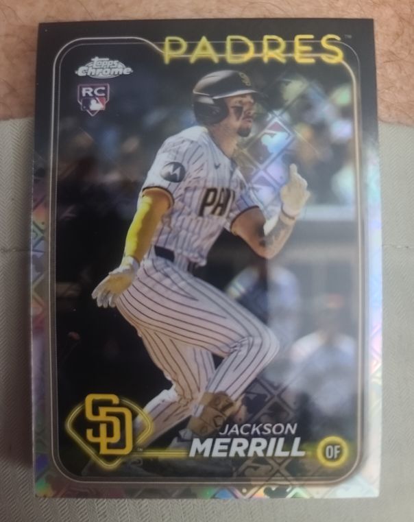 2024 Topps Chrome #207 Jackson Merrill — front