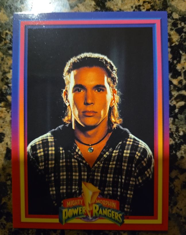 1994 Mighty Morphin Power Rangers Series 1 #38 Tommy Oliver — front