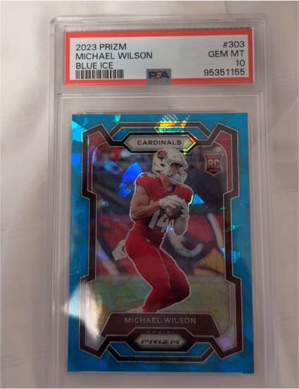 2023 Panini Prizm #303 Michael Wilson — front