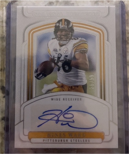2024 Panini National Treasures #65 Hines Ward — front