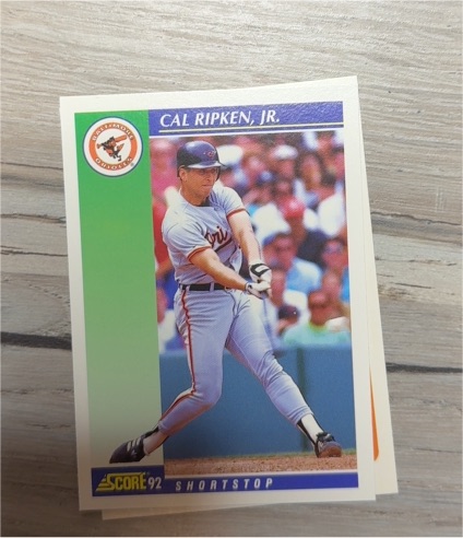 1992 Score #540 Cal Ripken, Jr. — front