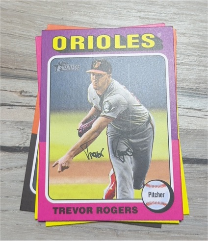2024 Topps Heritage High Number #555 Trevor Rogers — front