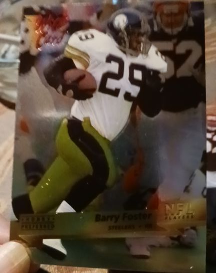 1993 Wild Card #182 Barry Foster — front