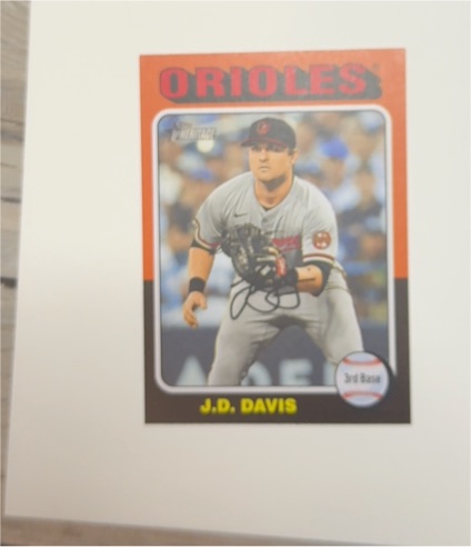 2024 Topps Heritage High Number #514 J.D. Davis — front