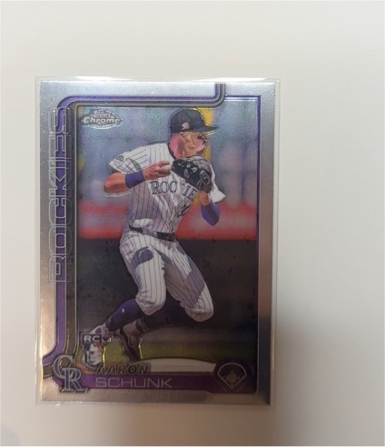 2025 Topps Chrome #238 Aaron Schunk — front