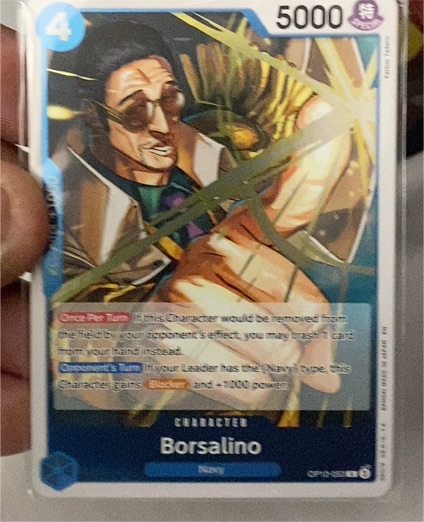 One Piece Card Game OP11-014 Borsalino — front