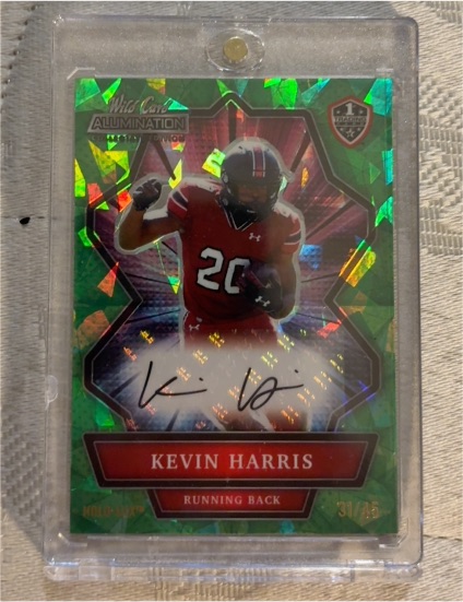 2021 Wild Card Alumination #ANBC-A Kevin Harris — front