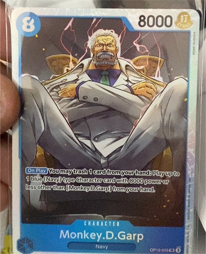 One Piece Card Game OP12-056 Monkey D. Garp — front