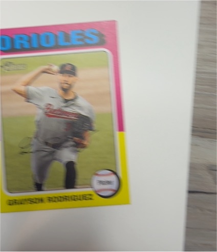 2024 Topps Heritage #T349 Grayson Rodriguez — front
