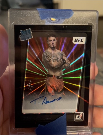 2022 Donruss UFC Rated Rookie #216 Tom Aspinall — front