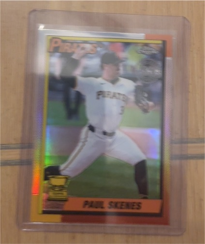 2025 Topps Chrome 1990 35th Anniversary #90CB-13 Paul Skenes — front