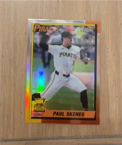 2025 Topps Chrome #90CB-13 Paul Skenes — front