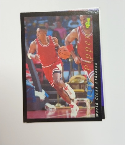 1992 Classic World Class Athletes #49 Scottie Pippen — front