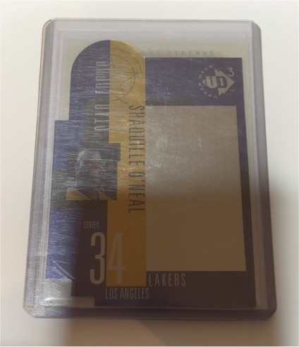 1996 Upper Deck UD3 #34 Shaquille O'Neal — front