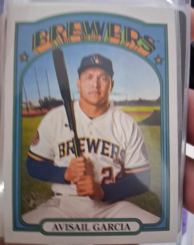 2021 Topps Heritage High Number #503 Avisail Garcia — front