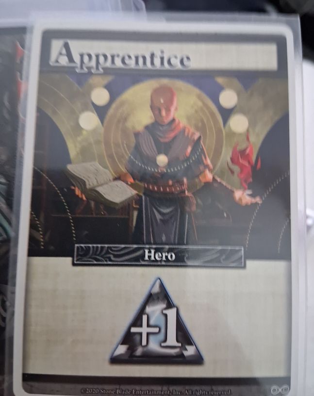 2020 Ascension Deck Building Game Apprentice Holographic Year 5 Collectors Edition — front