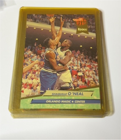 1992-93 Fleer Ultra #328 Shaquille O'Neal Rookie Card — front
