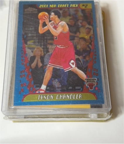 2001 Topps Chrome #130 Tyson Chandler — front