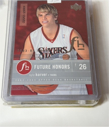 2003-04 Upper Deck Honor Roll Future Honors #26 Kyle Korver — front