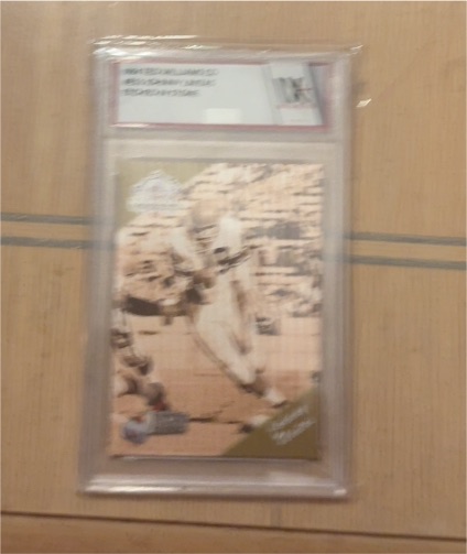 2011 Upper Deck Football #9 Bob Griese Purdue Boilermakers Gold On-Card Auto — front