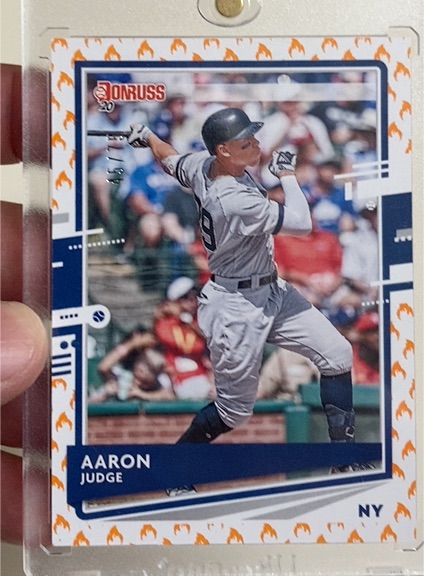 2020 Donruss #111 Aaron Judge — front