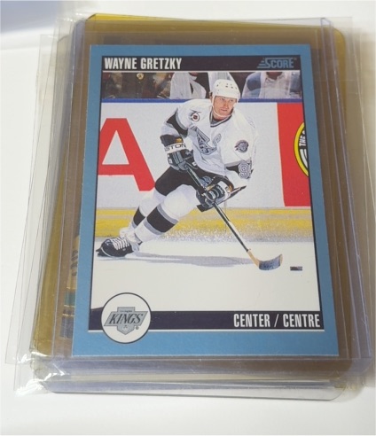 1992-93 Score #1 Wayne Gretzky — front