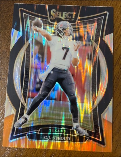 2024 Panini Select #42 C.J. Stroud Houston Texans — front