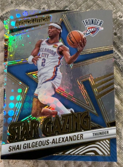 2024-25 Panini Revolution #5 Shai Gilgeous-Alexander Star Gazing — front