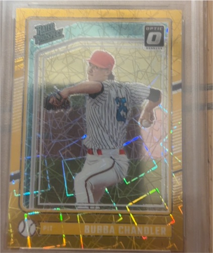 2024 Donruss Optic Rated Prospects #RP-1 Bubba Chandler — front