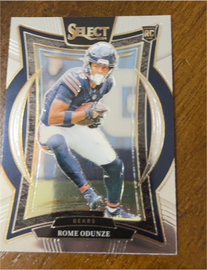 2024 Panini Select #3 Rome Odunze — front