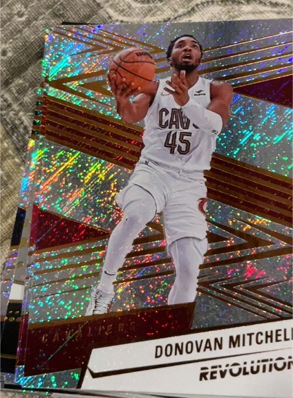 2023-24 Panini Revolution #45 Donovan Mitchell — front