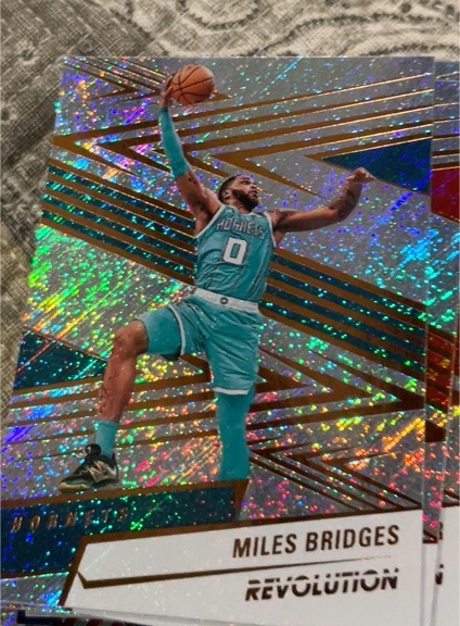 2023-24 Panini Revolution #0 Miles Bridges — front