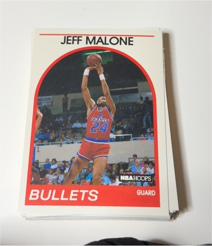 1989-90 NBA Hoops #85 Jeff Malone — front