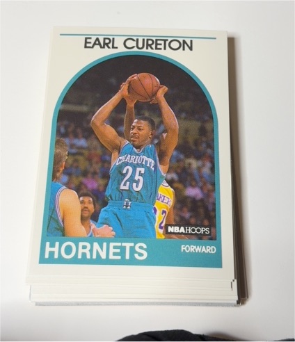 1989-90 NBA Hoops #112 Earl Cureton — front