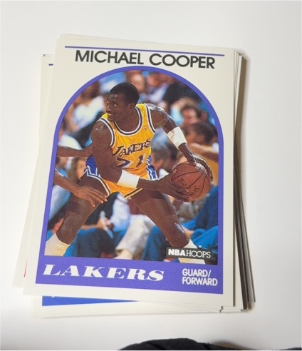 1989-90 NBA Hoops #187 Michael Cooper — front