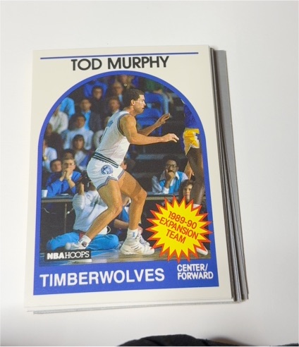 1989-90 NBA Hoops #304 Tod Murphy — front
