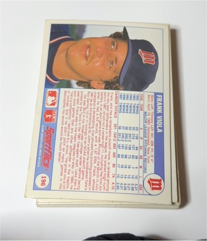 1980 Sportflics #196 Frank Viola — front