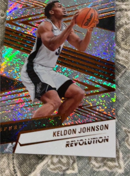 2024-25 Panini Revolution #7 Keldon Johnson — front