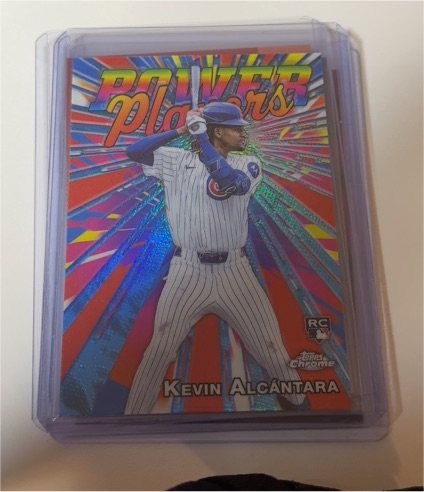 2025 Topps Chrome #PP-18 Power Players Kevin Alcántara — front