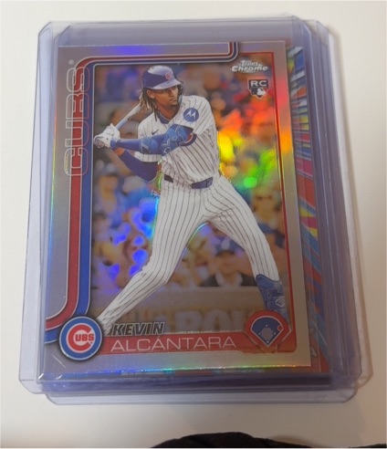 2025 Topps Chrome #173 Kevin Alcantara — front