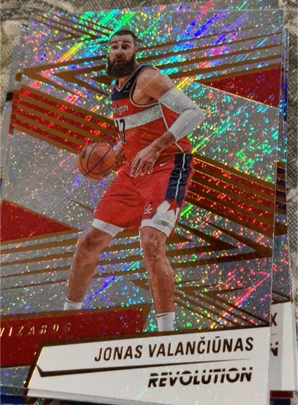 2024-25 Panini Revolution Storm #99 Jonas Valanciunas — front