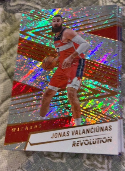 2024-25 Panini Revolution #99 Jonas Valančiūnas — front