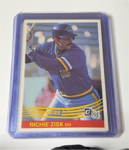 1984 Donruss #69 Richie Zisk — front