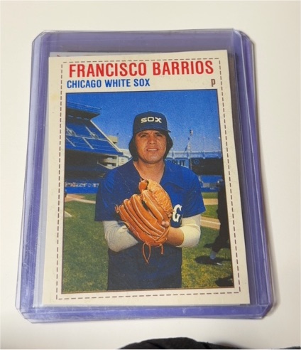 1979 Hostess #21 Francisco Barrios — front