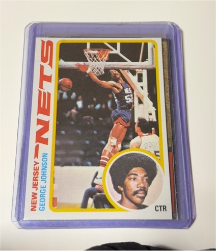 1978-79 Topps #55 George Johnson — front