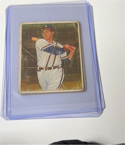 1950 Bowman #164 Sibby Sisti — front
