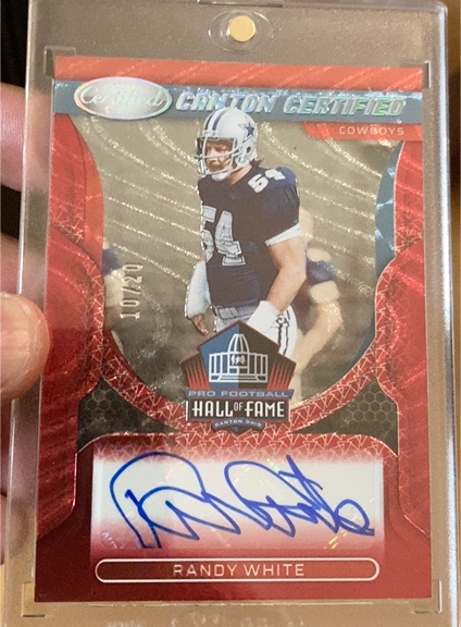 2022 Panini Certified Canton Certified #10/20 Randy White — front