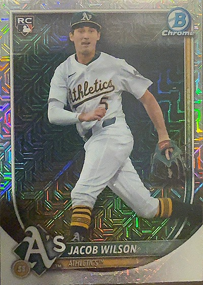 2025 Bowman Chrome #9 Jacob Wilson — front