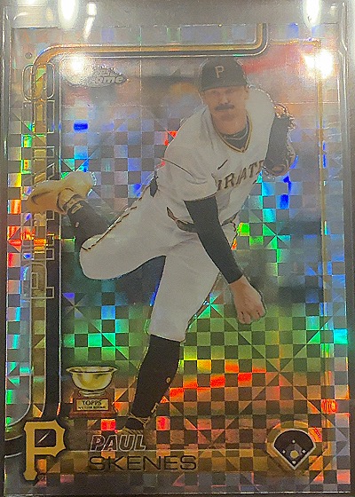 2025 Topps Chrome #300 Paul Skenes — front