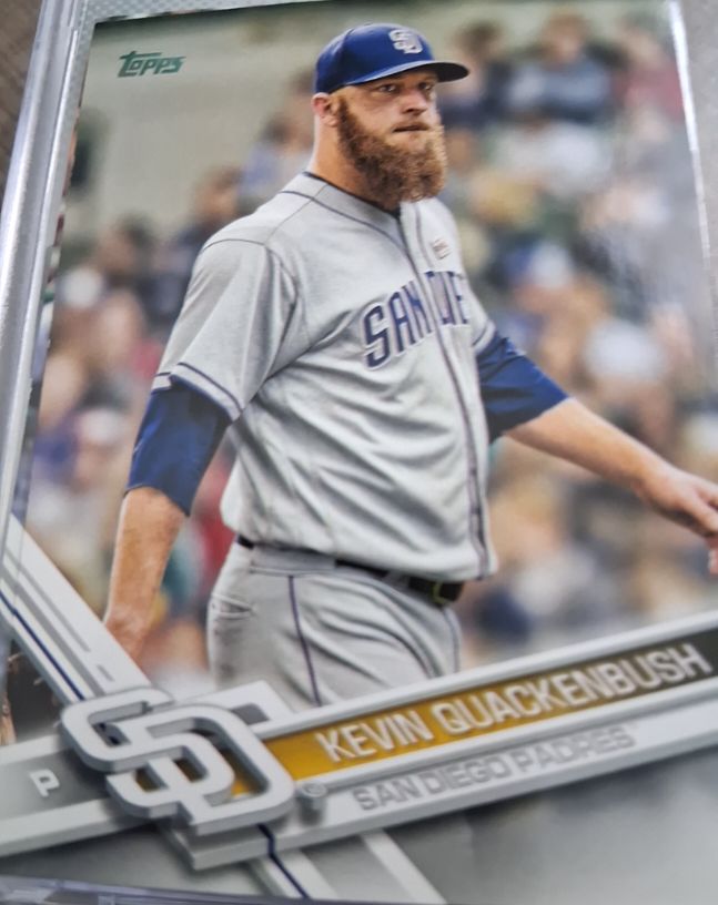 2017 Topps #657 Kevin Quackenbush — front